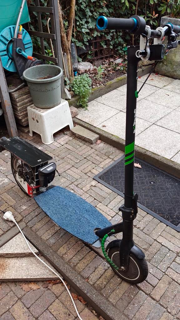 Kick&Go elektrische step - Uniek en krachtig, Fietsen en Brommers, Steps, Ophalen of Verzenden, Gebruikt, Elektrische step (E-scooter)