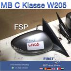 W205 spiegel links / rechts Mercedes C Klasse 2014-2018 grey, Auto-onderdelen, Spiegels, Gebruikt, -, Ophalen of Verzenden, -