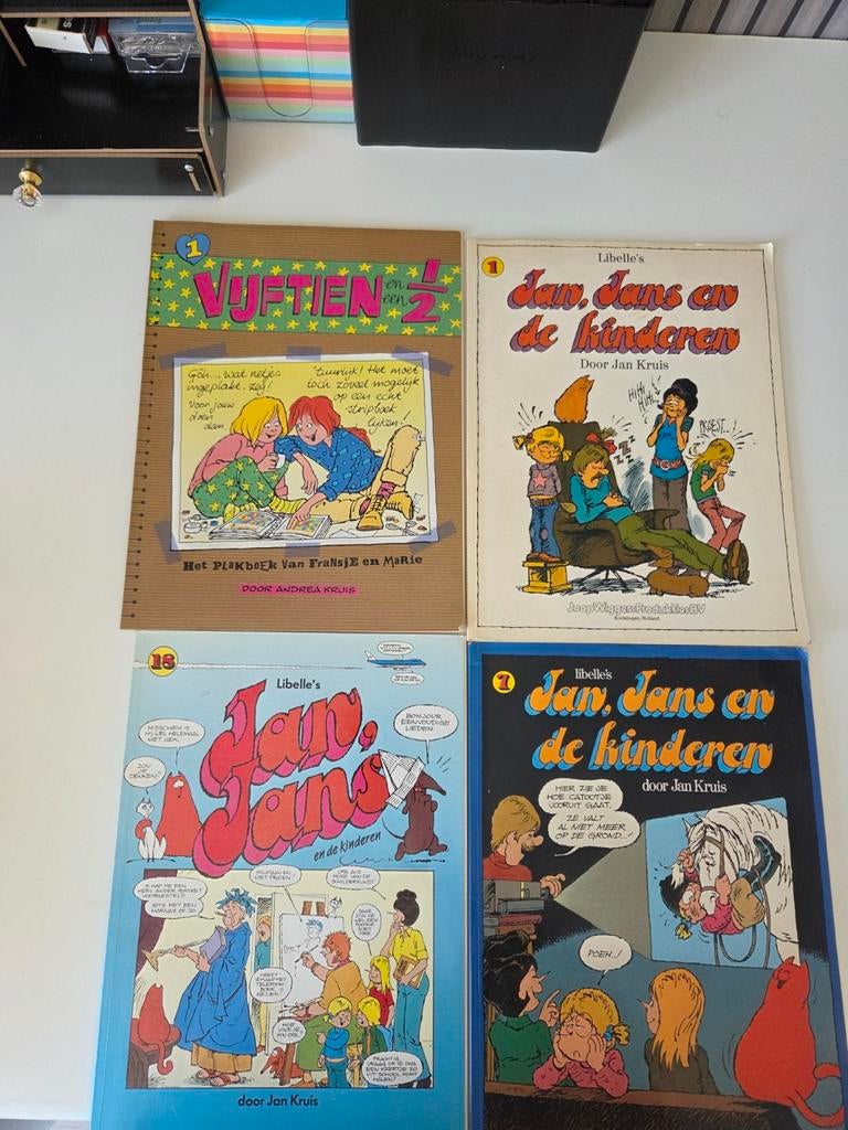 Jan, Jans en de Kinderen stripboeken, Boeken, Stripboeken, Meerdere stripboeken, Ophalen of Verzenden, Gelezen, Jan Kruis, Andrea Kruis