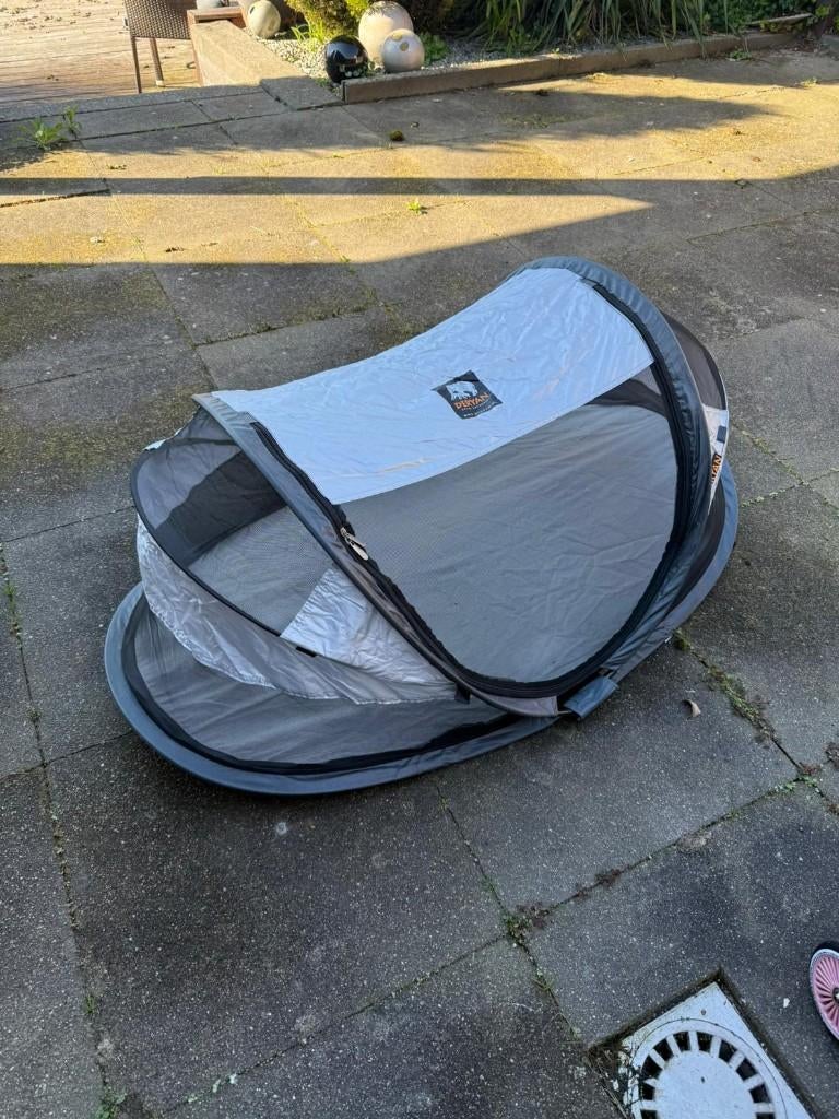 Deryan Travel Cot - incl. luchtkussen, Ophalen, Zo goed als nieuw, Reisbedje