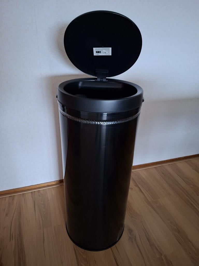 Nieuwe vidaXL prullenbak met automatische sensor 80L, Ophalen