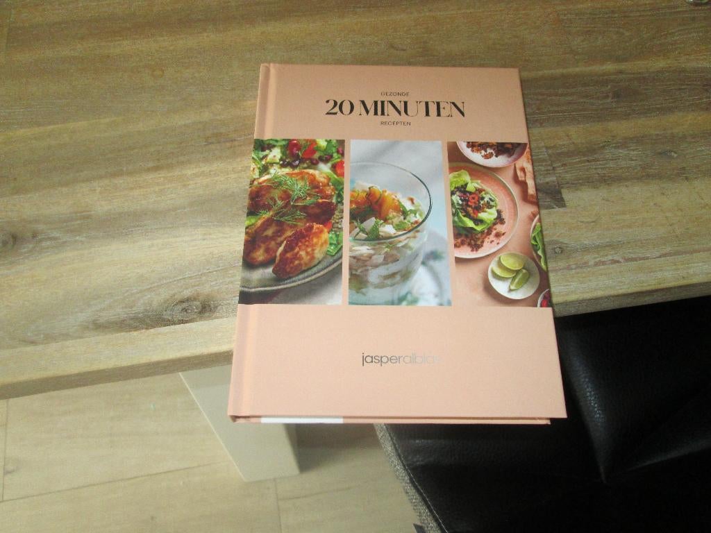 gezonde 20 minuten recepten Jasper Alblas (hardcover nieuw), Ophalen of Verzenden, Nieuw
