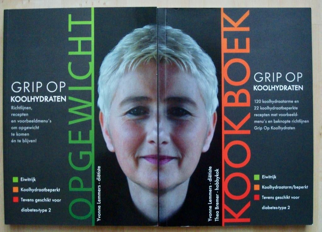 Yvonne Lemmers - Grip op koolhydraten, Ophalen of Verzenden, Zo goed als nieuw, Gezond koken