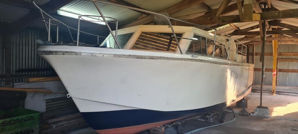 Polyester casco (model Inter), Watersport en Boten, Ophalen, Gebruikt, 50 pk of meer, 6 tot 9 meter