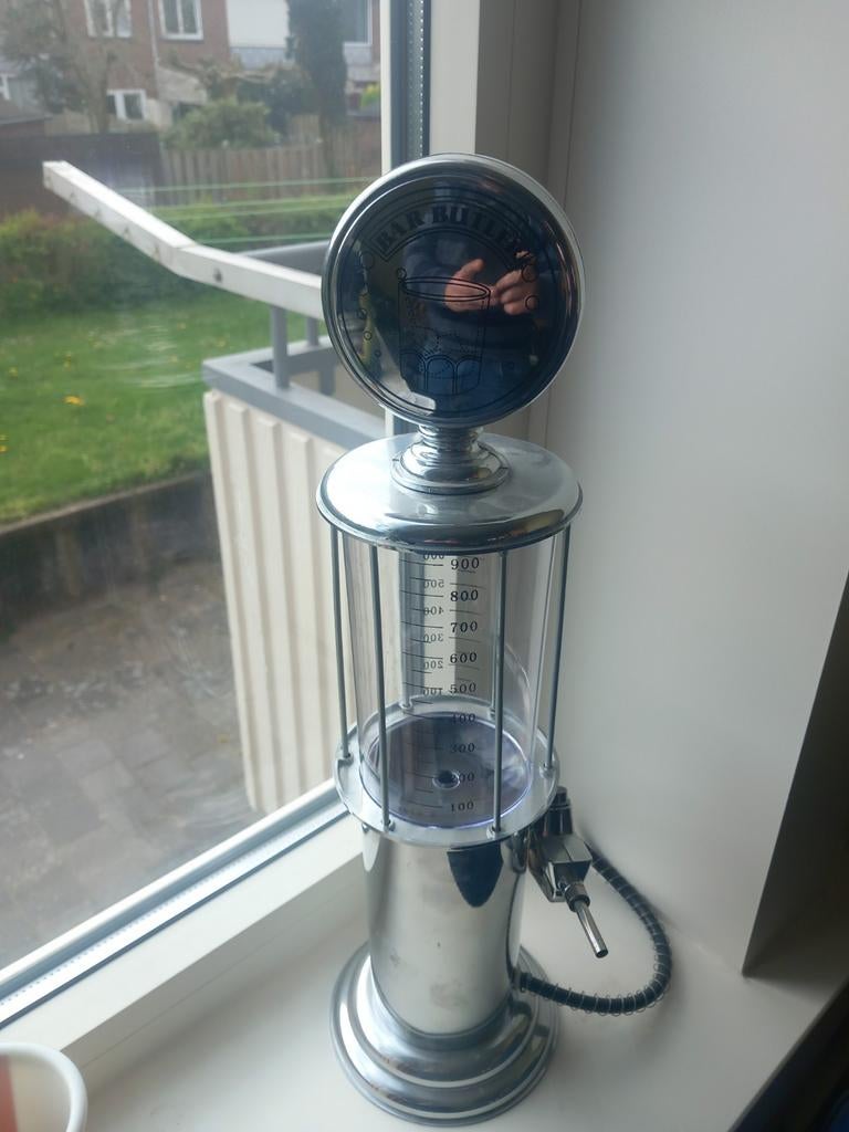 Bar Butler drankdispenser, Huis en Inrichting, Ophalen of Verzenden, Zo goed als nieuw, Zilver