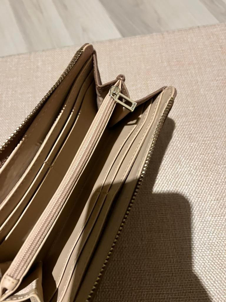 Guess portemonnee, Sieraden, Tassen en Uiterlijk, Portemonnees, Ophalen of Verzenden, Zo goed als nieuw, Beige, Guess