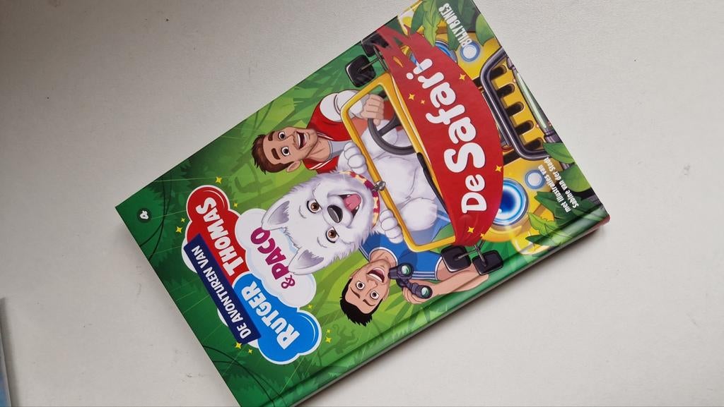 Rutger, Thomas & Paco - De Safari!, Ophalen of Verzenden, Zo goed als nieuw, Billy Bones, Fictie algemeen