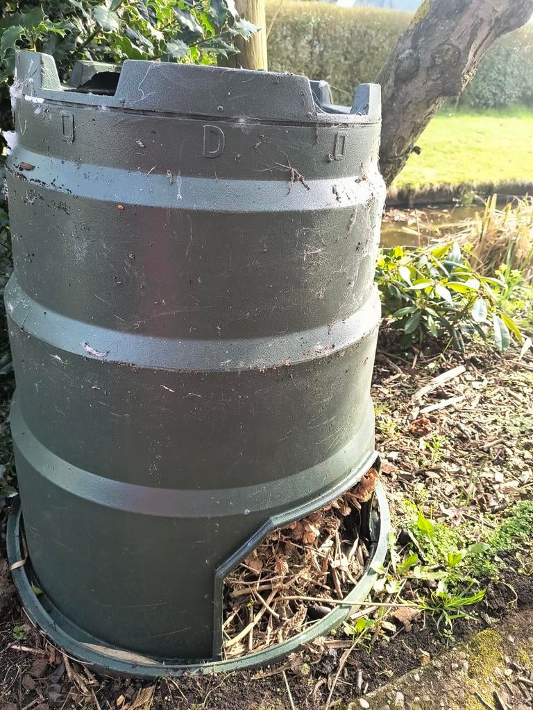 Compostbak voor tuin en keukenafval, Ophalen, Gebruikt