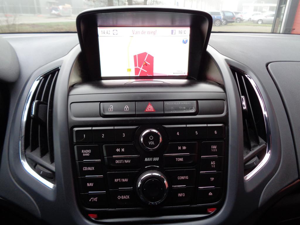 Opel Zafira Tourer 1.4 Cosmo 140PK Automaat Clima Cruise Nav, Auto's, Euro 5, 4 cilinders, Blauw, Zafira