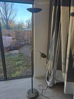 Bronzen staande lamp met leeslamp, Huis en Inrichting, Lampen | Vloerlampen, Ophalen, Gebruikt, Klassiek, Tijdloos, Metaal