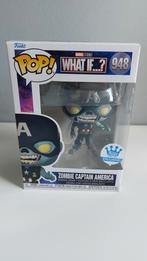 Funko Pop! Marvel What If...? Zombie Captain America, Ophalen of Verzenden, Zo goed als nieuw