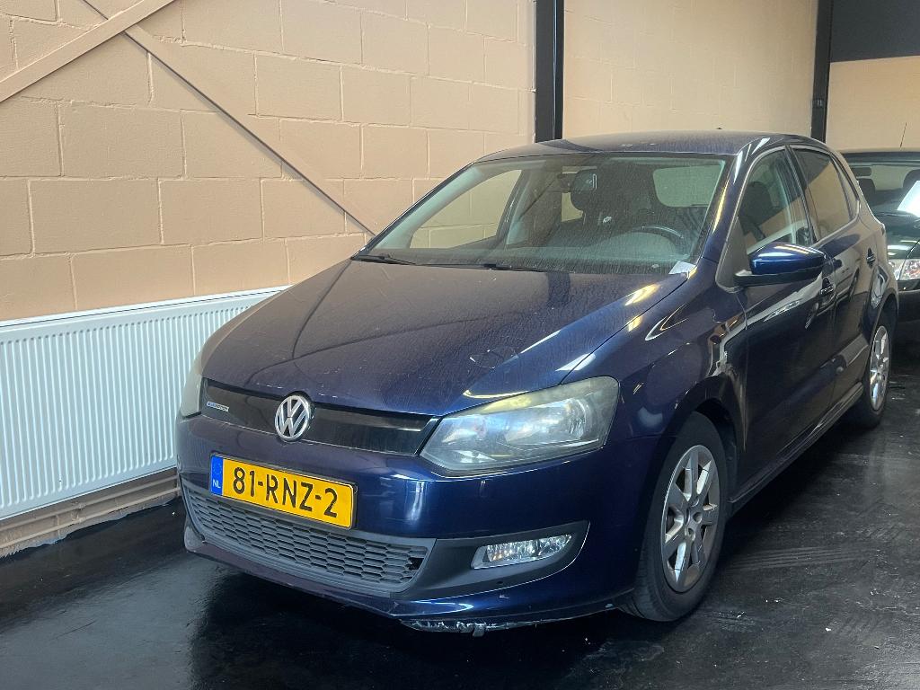 Volkswagen Polo 1.2 TDI 55KW BM 2011 Blauw, Auto's, Voorwielaandrijving, Euro 5, Stof, 74 pk