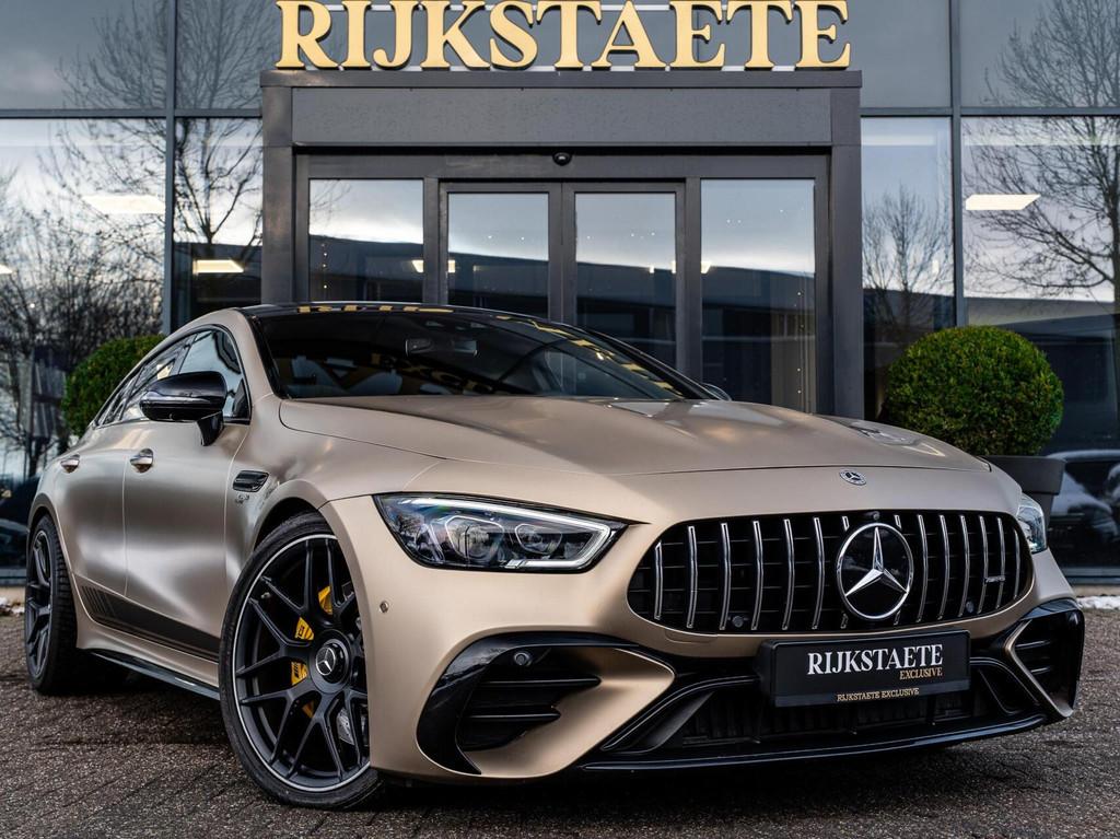 Mercedes AMG GT 4-Door Coupe AMG 53 4MATIC+|PANO|360°|BURM., Auto's, Mercedes-Benz, Automaat, 434 pk, Gebruikt, Overige kleuren