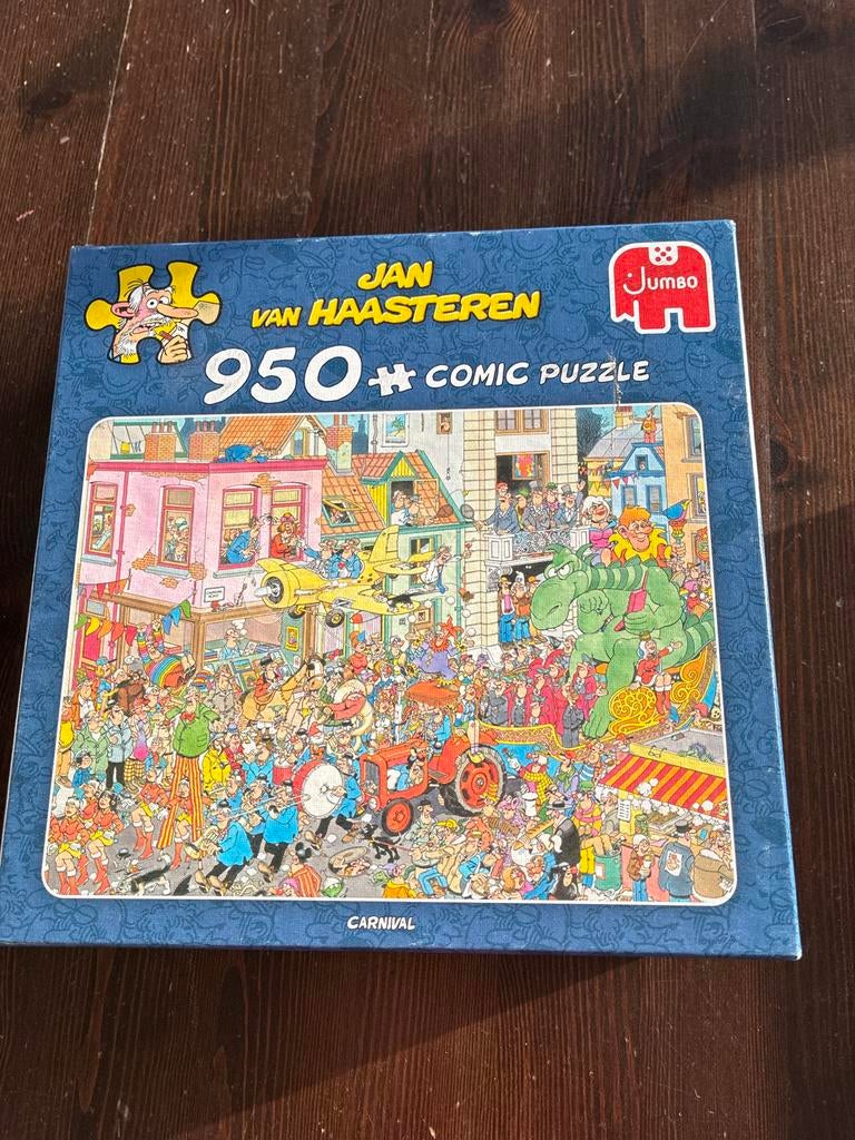 Jan van Haasteren Puzzel - Carnaval (950 stukjes), Ophalen of Verzenden, Meer dan 50 stukjes, Zo goed als nieuw, 6 jaar of ouder