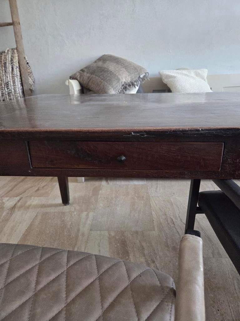 Mooie koloniale tafel, Huis en Inrichting, Ophalen of Verzenden, Rechthoekig