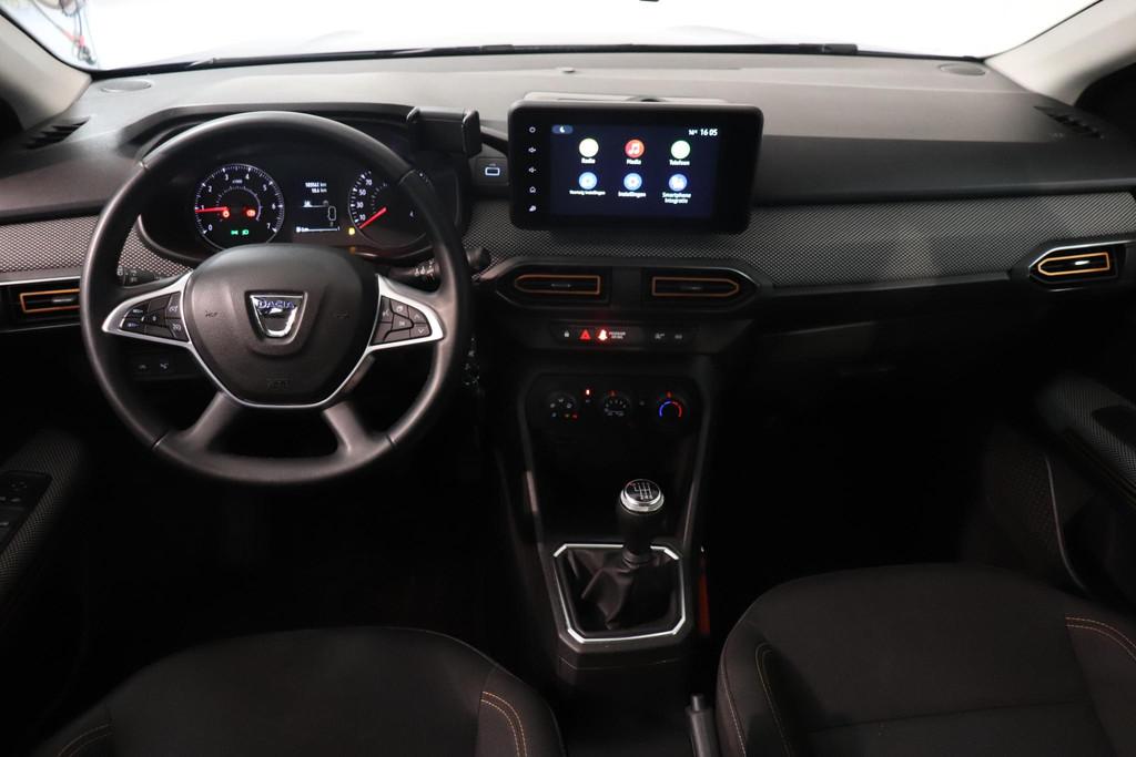 Dacia Sandero Stepway 1.0 TCe 100 Bi-Fuel Comfort | Airco |, Auto's, Voorwielaandrijving, Met garantie (alle), Blauw, 610 kg