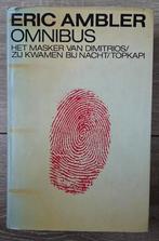 Eric Ambler - Omnibus - 3 verhalen, Ophalen of Verzenden, Zo goed als nieuw, Eric Ambler