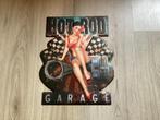 HOT ROD GARAGE 3D reclame bord (geen emaille), Ophalen of Verzenden, Zo goed als nieuw