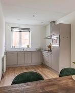 Hoekkeuken met Etna apparatuur in kleur grijs, Huis en Inrichting, Keuken | Complete keukens, Ophalen, Gebruikt, Hoekkeuken, Kunststof