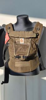 Ergobaby Adapt SoftFlex Mesh Draagzak - Olive Green, Overige merken, Buik of Rug, Ophalen of Verzenden, Zo goed als nieuw