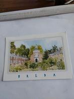 BREDA. BEGIJNHOF AQUAREL MARIELLE BONENKAMP, Ophalen of Verzenden, Noord-Brabant