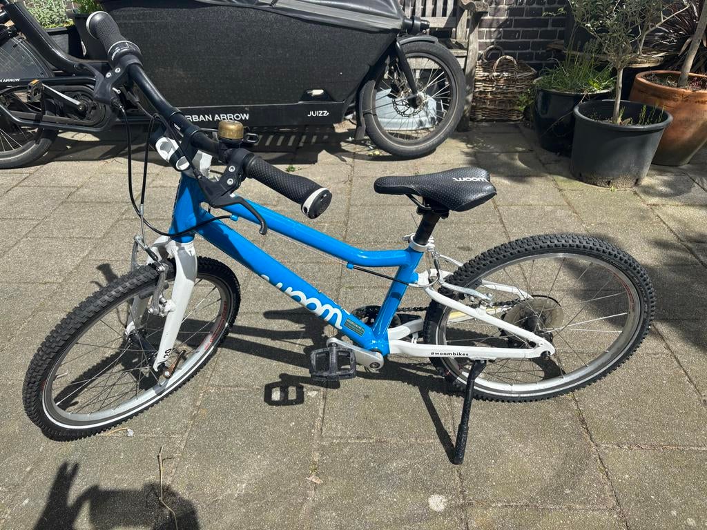 Woom 4 kinderfiets, Fietsen en Brommers, Fietsen | Kinderfietsjes, Ophalen of Verzenden, Gebruikt, 20 inch of meer