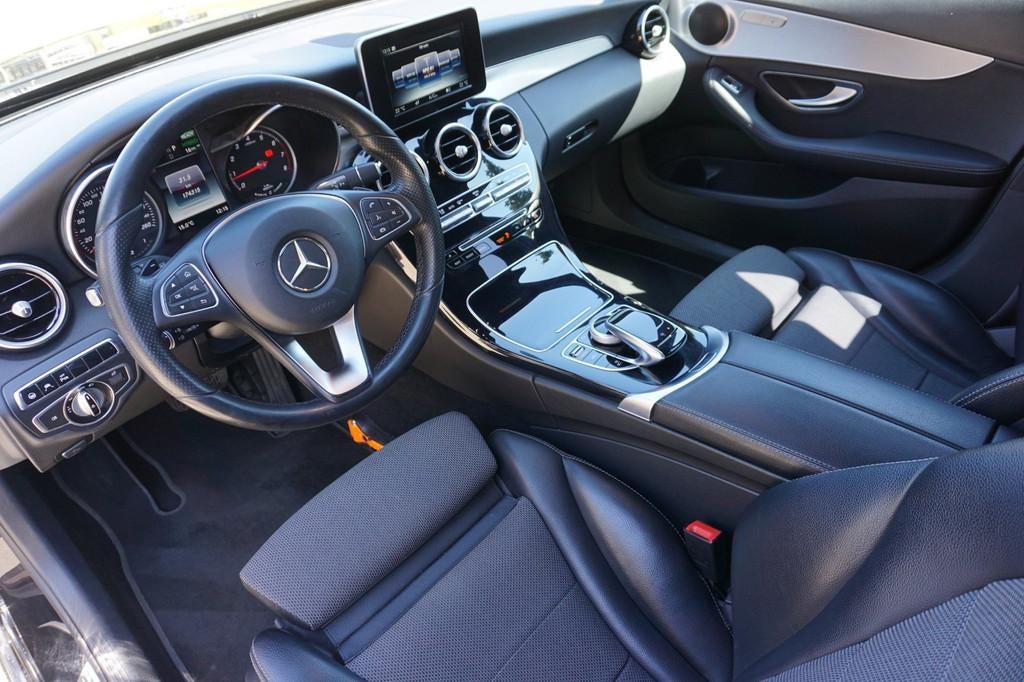 Mercedes-Benz C-klasse Estate 350 e Camera|Distronic|Ambient, Automaat, Achterwielaandrijving, Gebruikt, Leder en Stof