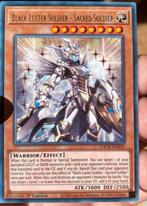 Yu-Gi-Oh! Black Luster Soldier - Sacred Soldier TOCH !, Ophalen of Verzenden, Zo goed als nieuw, Losse kaart