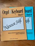 Orgel & Keyboard Nieuwe Stijl Deel 5 & 8 - Muziekboeken, Ophalen of Verzenden, Gebruikt