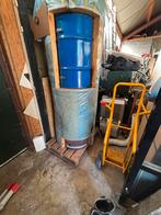 Rook ton, Ophalen, Gebruikt, Houtskool, Vrijstaand