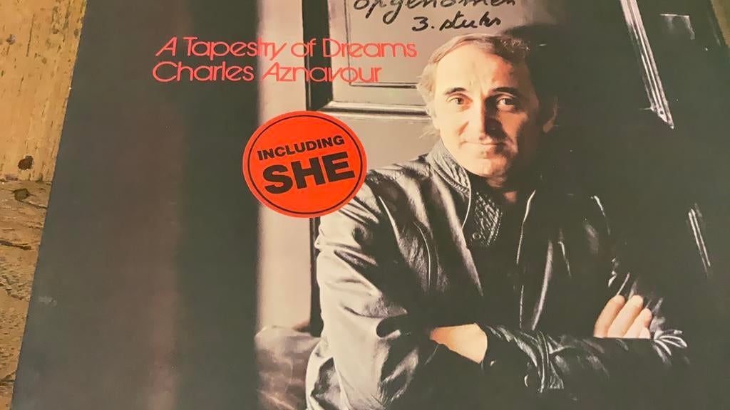 Charles Aznavour. A tapestry of Dreams, Cd's en Dvd's, Ophalen of Verzenden, Zo goed als nieuw, 12 inch