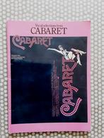 Vocal selections from CABARET, Ophalen of Verzenden, Zo goed als nieuw, Artiest of Componist, Gitaar