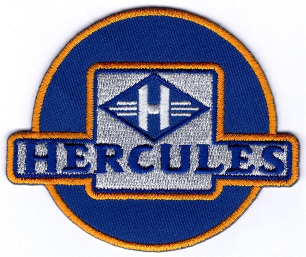 Hercules stoffen opstrijk patch embleem, Motoren, Ophalen of Verzenden, Nieuw