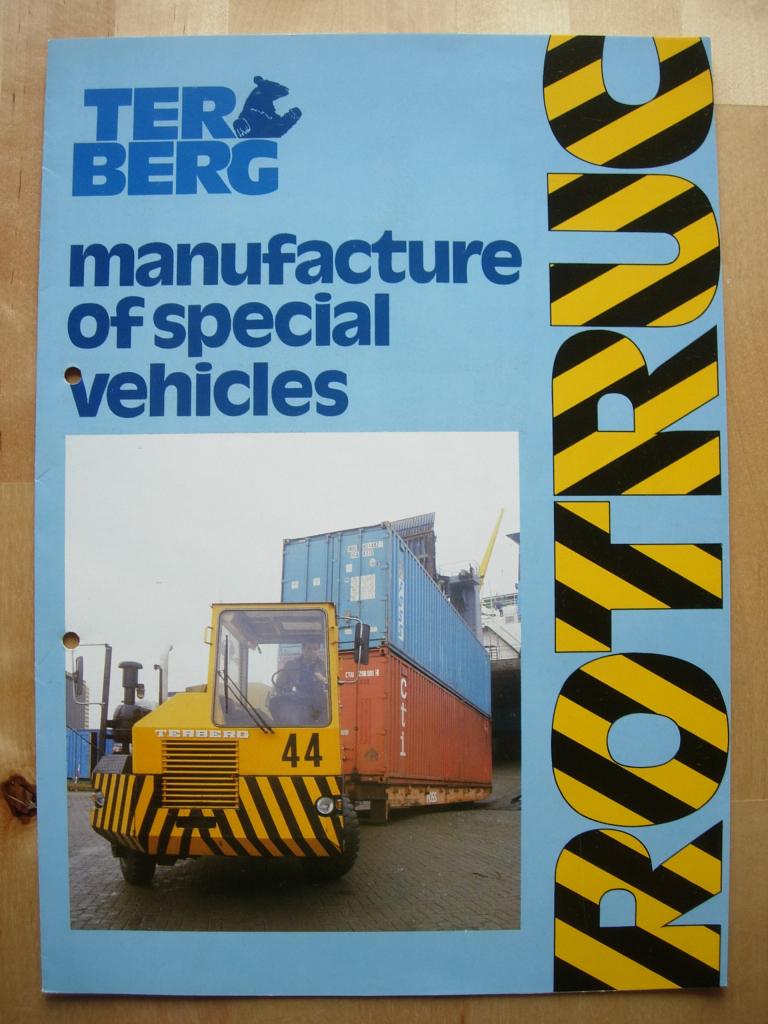 Terberg Rotruc Brochure ca 1985 – Terminal Trekker, Boeken, Ophalen of Verzenden, Zo goed als nieuw, Overige merken, Terberg