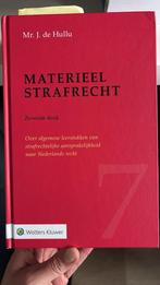Materieel Strafrecht - Mr. J. de Hullu, Ophalen of Verzenden, Alpha, Zo goed als nieuw, WO