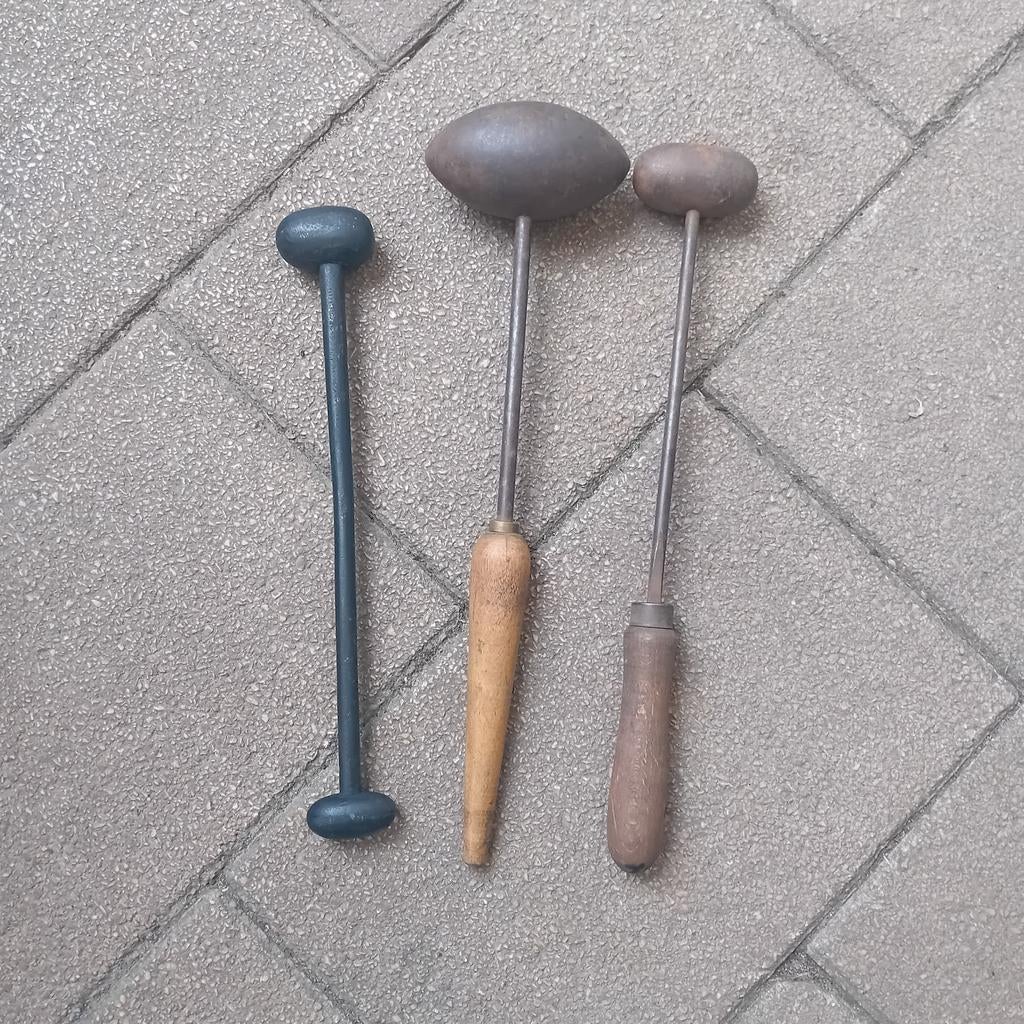 Ei vormig antieke strijkijzers, Antiek en Kunst, Ophalen