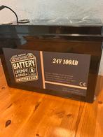 Lithium LiFePO4 accu 24 Volt (25,6Volt) 100Ah 2560Wh, Ophalen of Verzenden, Nieuw