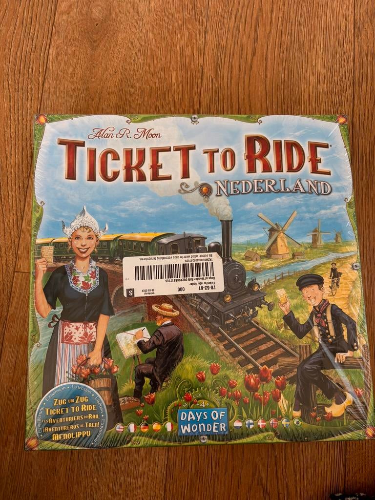Ticket to Ride Nederland NIEUW, Ophalen of Verzenden, Nieuw