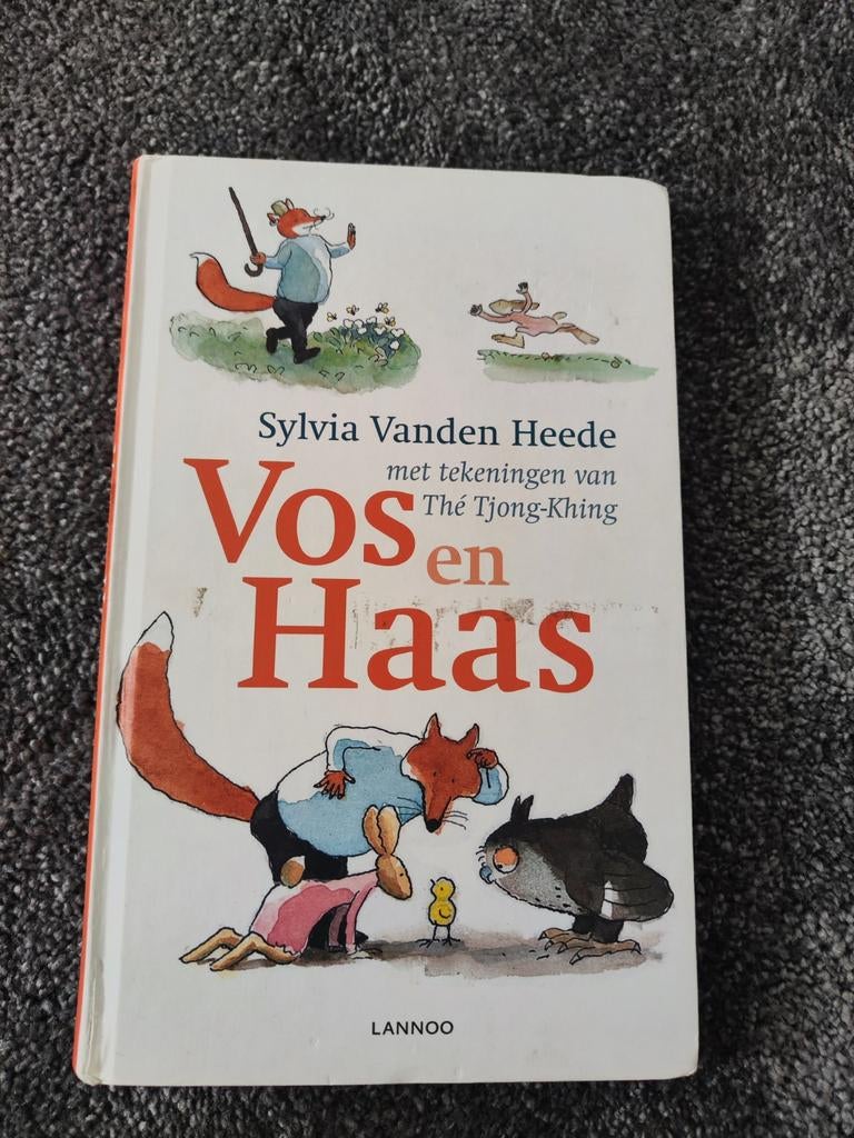 Vos en Haas kinderboek Sylvia van den heede, Ophalen of Verzenden, Zo goed als nieuw, Sylvia Vanden Heede, Non-fictie