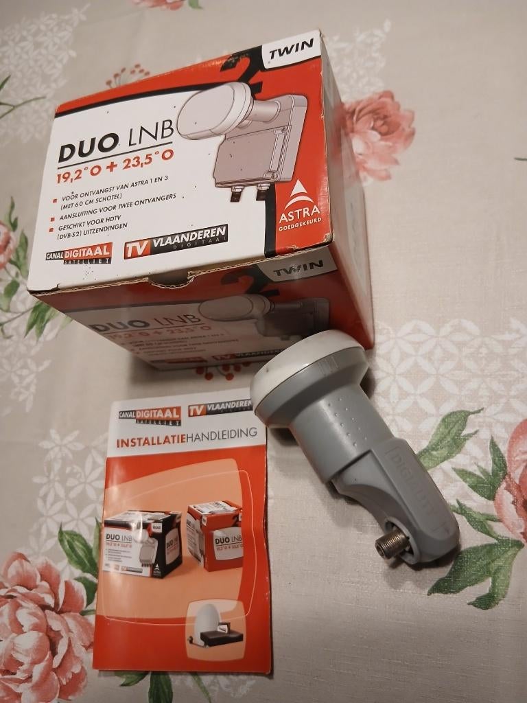 nieuw duo lnb voor schotel antenne, Ophalen, Nieuw, (Schotel)antenne-accessoires, Overige merken