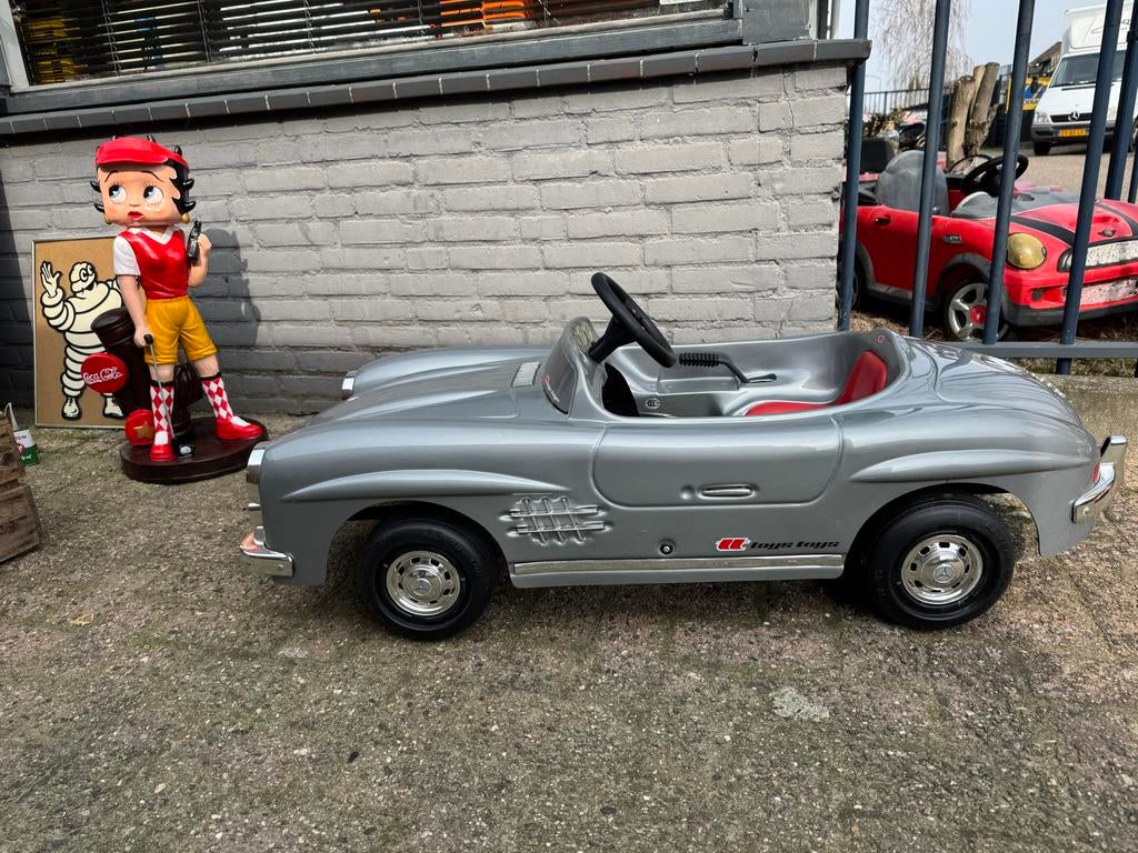 Mercedes-Benz 300SL Trapauto - Zilver, Ophalen, Gebruikt, ., Trapvoertuig