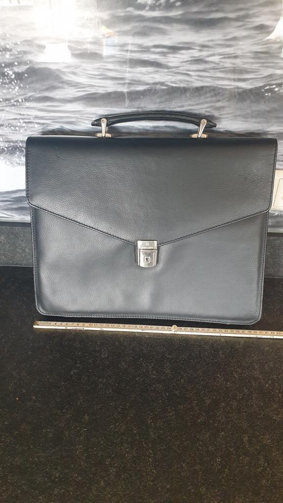 Samsonite Leren Aktetas - Nieuw met Sleutels, Sieraden, Tassen en Uiterlijk, Tassen | Schoudertassen, Ophalen of Verzenden