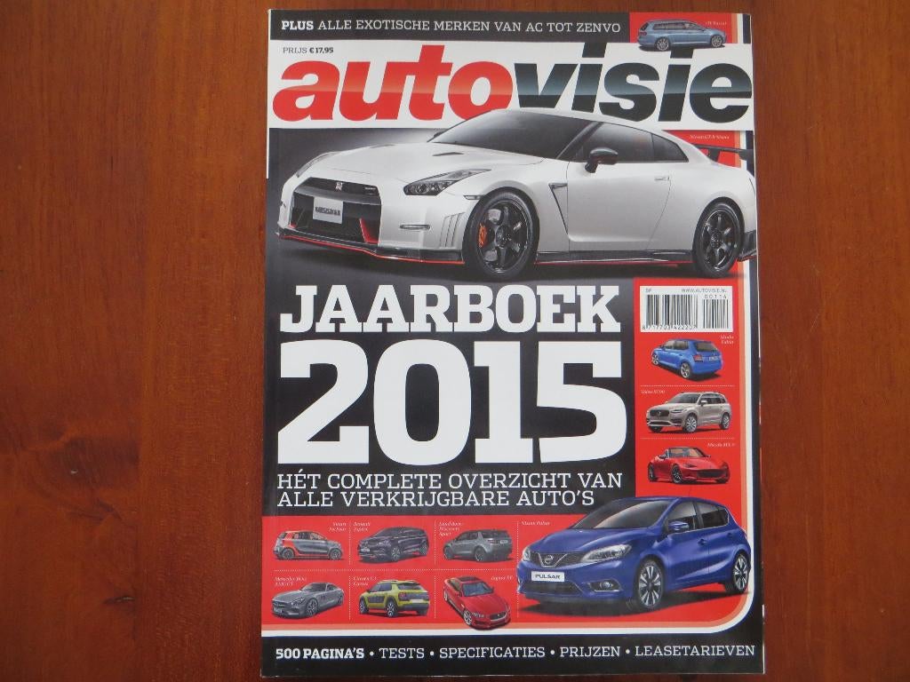Autovisie Jaarboek 2015, Ophalen of Verzenden, Nieuw, Algemeen