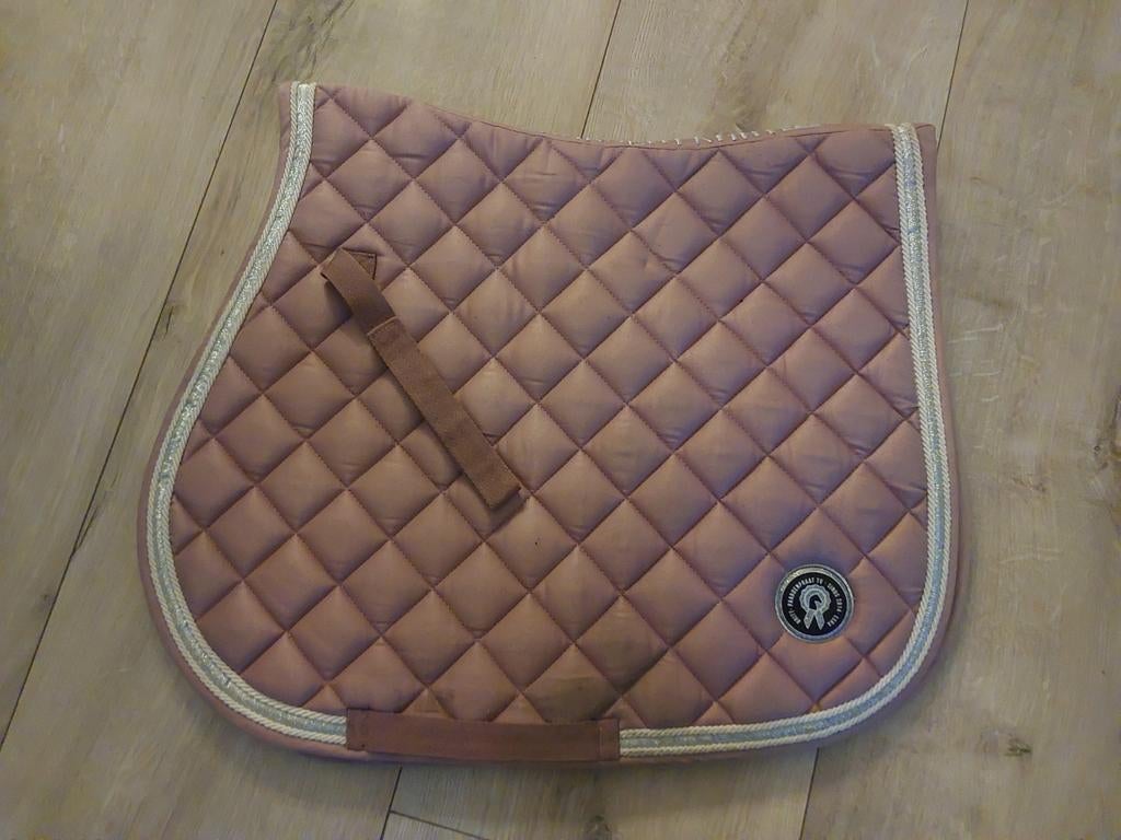 Te koop zadeldekje sjabrak paardenpraat spring cob, Dieren en Toebehoren, Katoen, Cob (M), Ophalen of Verzenden, Zo goed als nieuw