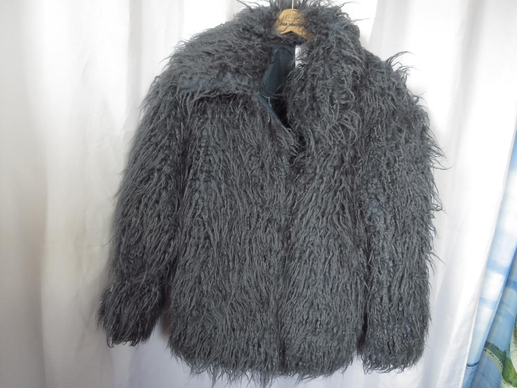 Blauwe harige hippy styl jas mt 34 van collusion, Kleding | Dames, Collusion, Blauw, Ophalen of Verzenden, Maat 34 (XS) of kleiner