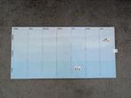 Magneet week bord / planbord, Ophalen of Verzenden, Zo goed als nieuw, Magneetbord