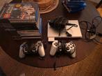 PlayStation 2 Slim met 13 spellen en 2 controllers, Spelcomputers en Games, 2 spelers, Ophalen of Verzenden, Vanaf 3 jaar