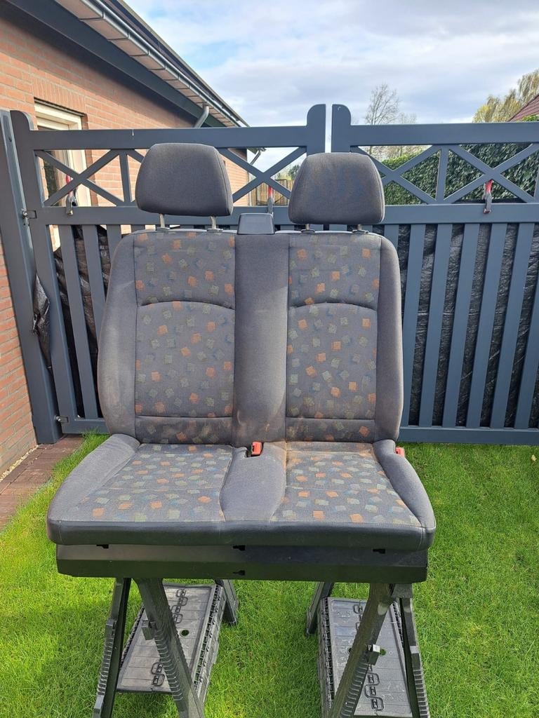Dubbele stoel voor Mercedes Vito Benz bus (zonder gordel), Ophalen, Gebruikt, Mercedes-Benz