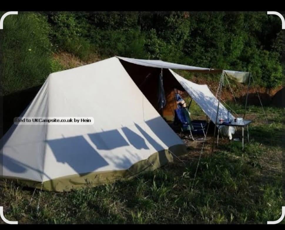 Carl Denig Hercules tent - 100% katoen, NL topkwaliteit, Caravans en Kamperen, Tenten, Ophalen, Gebruikt, Tot en met 5