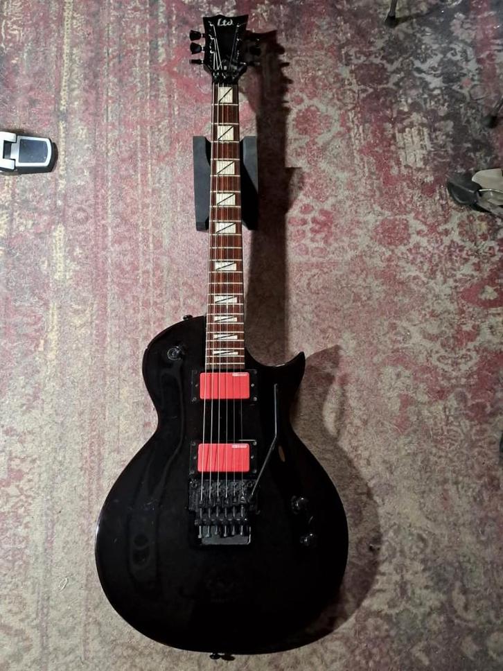 ESP LTD GH 200 BLK, Muziek en Instrumenten, Snaarinstrumenten | Gitaren | Elektrisch, Zo goed als nieuw, Solid body, Overige merken